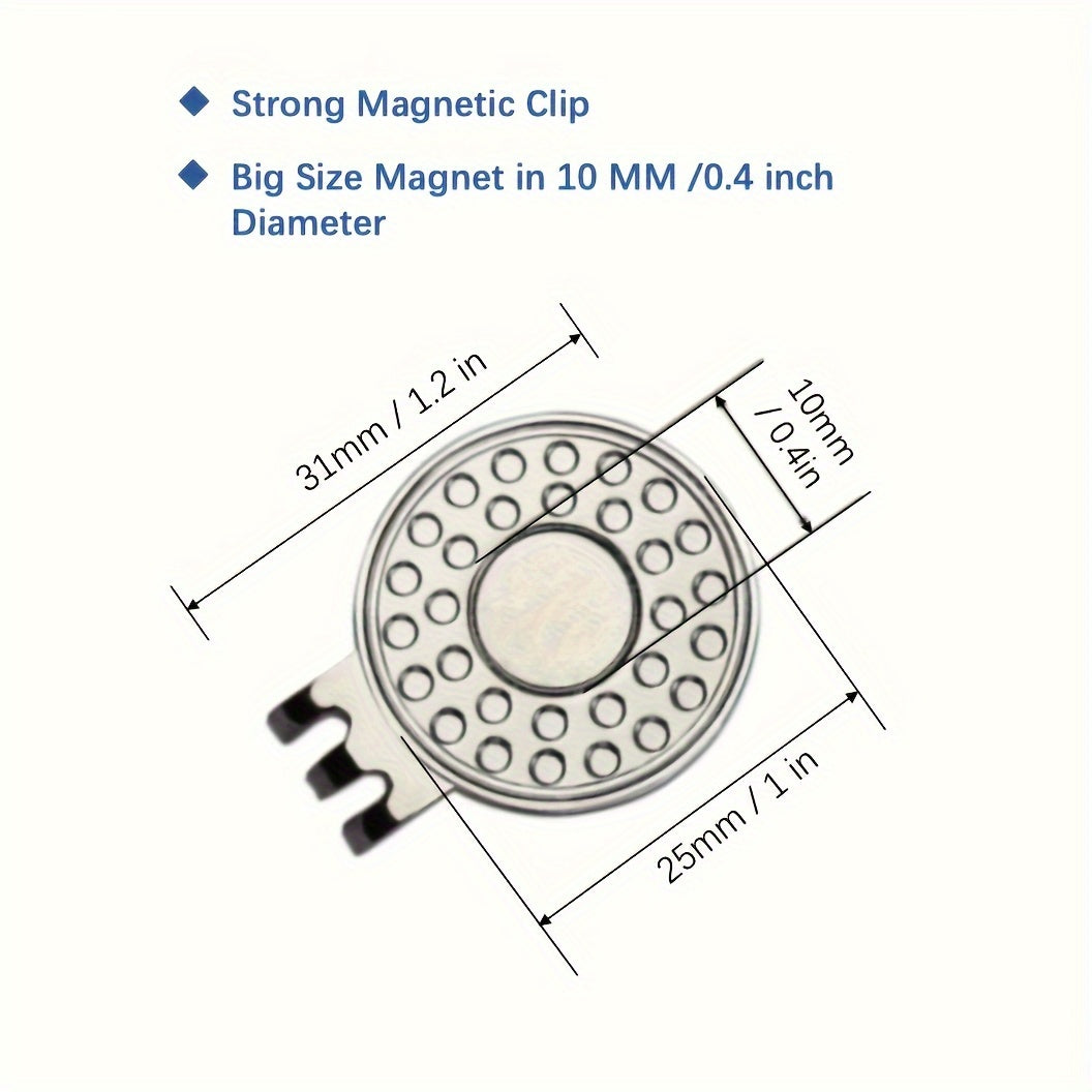 3 Lustige Puttmarker mit Clip für Ladies